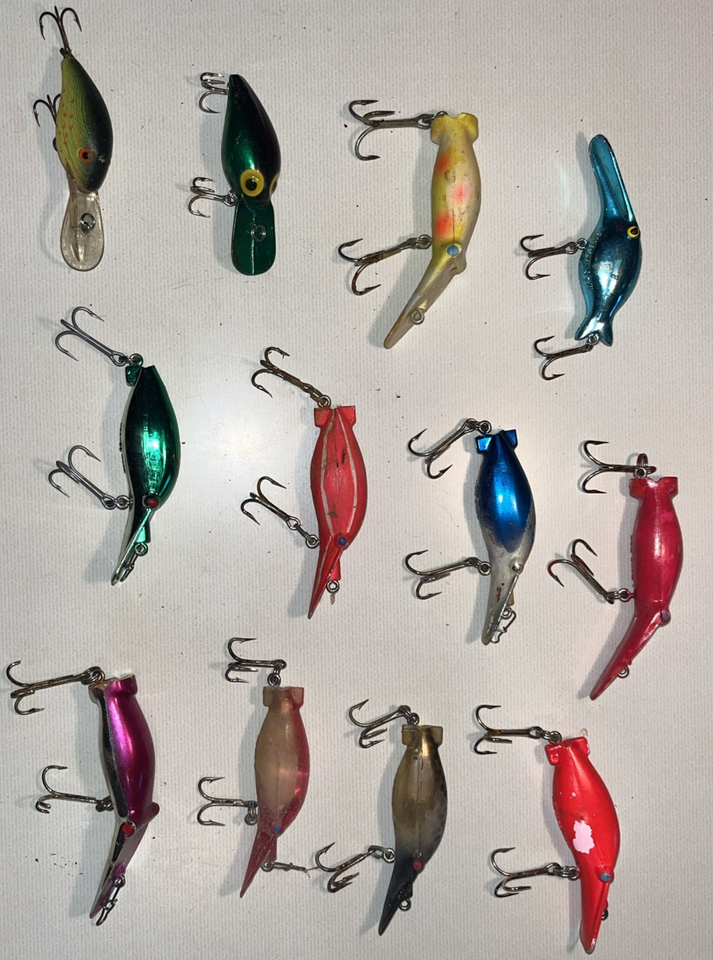 Lot Vintage Random Old Fish Lure Lures as shown in photos | eBay