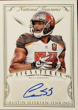 2015 Panini National Treasures Football Signatures Austin Seferian-Jenkins 44/49