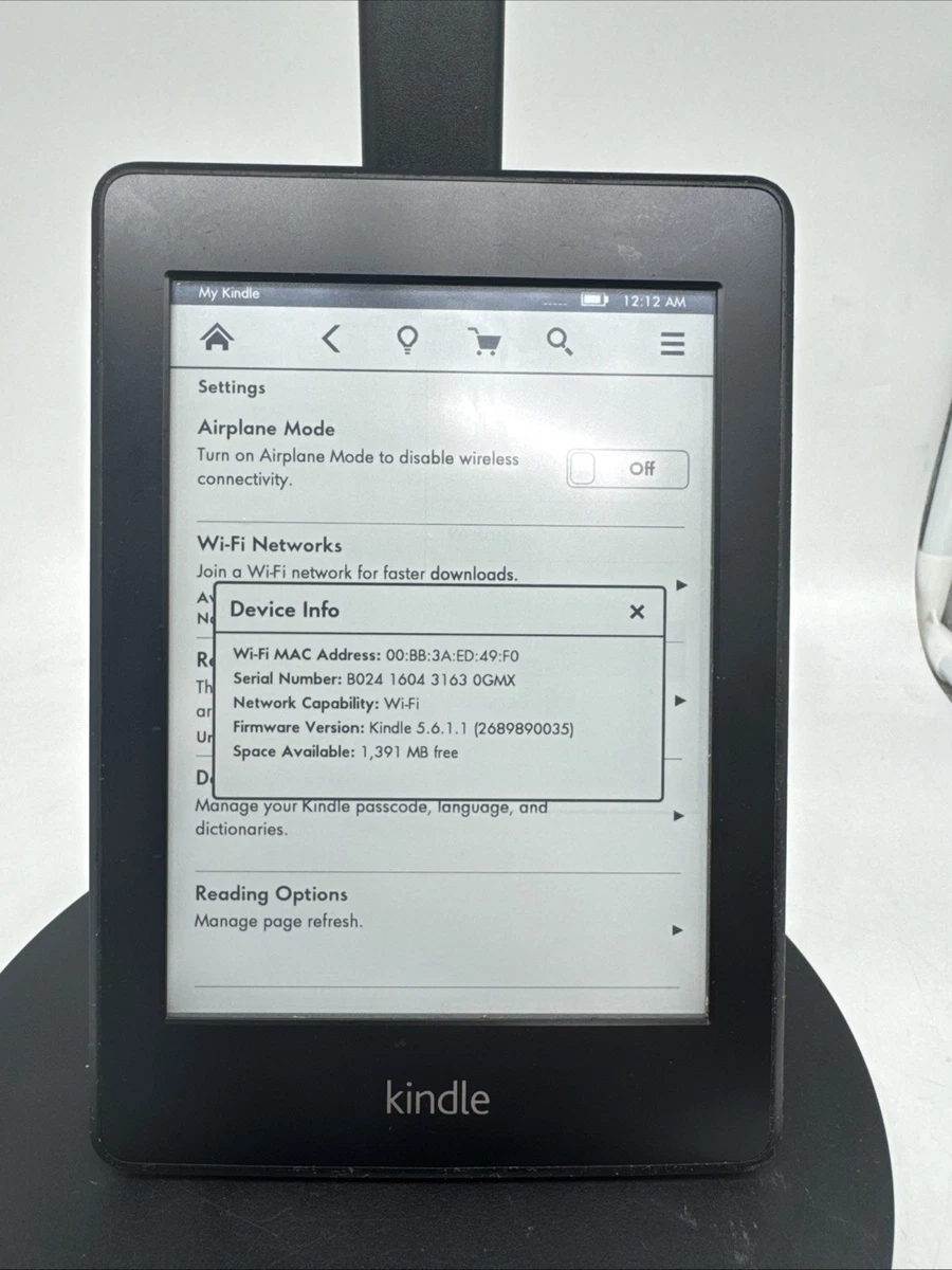 Las mejores ofertas en Amazon Kindle Paperwhite 5th Generation