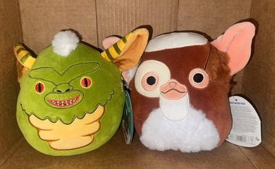 Squishmallow 7.5” Gremlins Stripe And Gizmo Plush Lot New