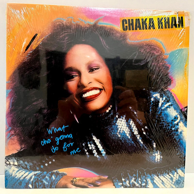 CHAKA KHAN - What Cha' Gonna Do For Me (1981) - 12'' Vinyl Record LP - VG+