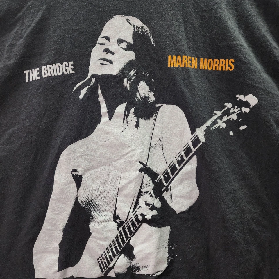 Camiseta Maren Morris The Bridge Tour XXL Negra Next Level Ropa Música Country Foto 4 de 4