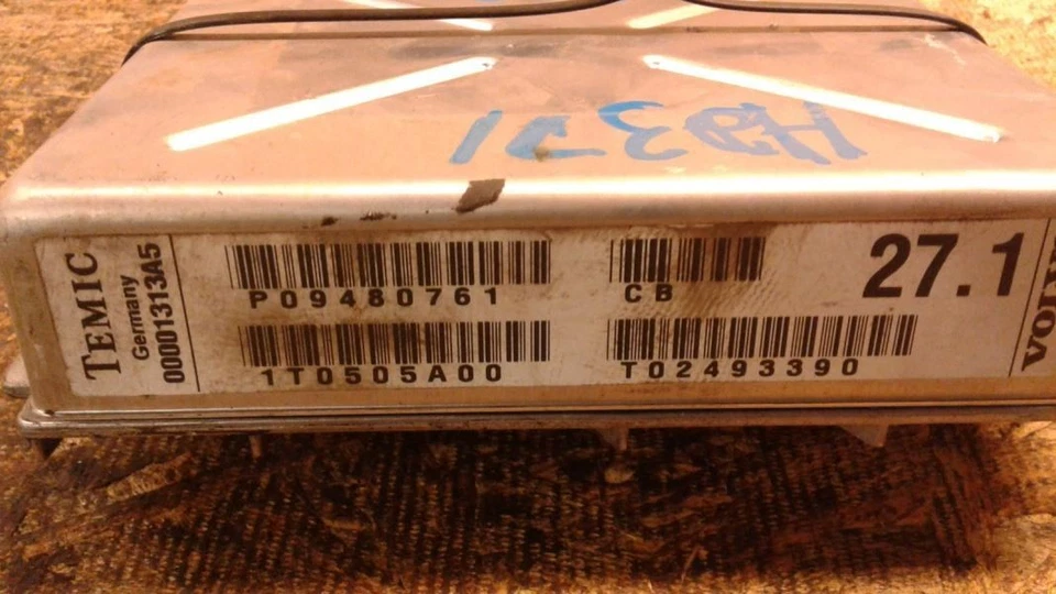  Motor Computadora ECU ECM PCM Módulo 2003 Volvo XC70 Wagon P09480761CB Foto 2 de 4