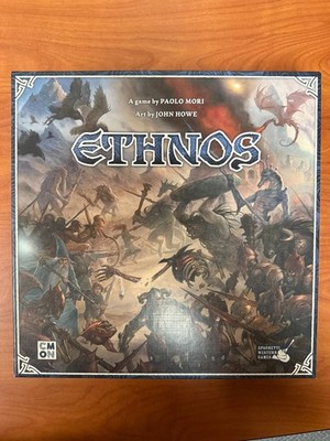 Ethnos Board Game 1st Edition CMON 2017 unplayed, cards in shrink
