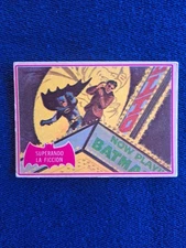 1966 Batman DC Super Powers Argentina #44 español Stani Gum tarjeta coleccionabl