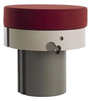 Pouf FußHocker Sitz Hocker Polsterhocker Sitzhocker Edler Designer Sitzbank Neu