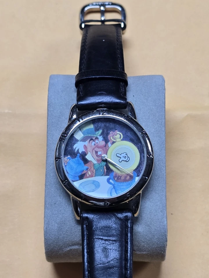 Disney Signatur MAD HATTER ALICE in Wonderland Ward Kimball Series Watch LE - Image 2 of 4