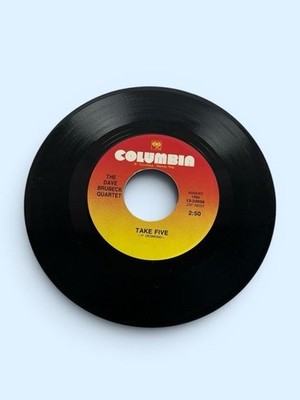 Dave Brubeck Quartet   Take Five / Blue Rondo A La Turk 45 RPM 7'' Columbia VG