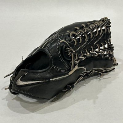 Nike Shado Edge 12.5'' Baseball Glove Black Silver RHT Outfield Trapeze Kanji
