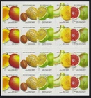 2025 STAMPS FRUIT VARIETIES DEVELOPED IN ISRAEL BOOKLET FIRST 1st EDITION