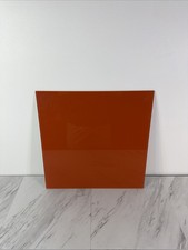 Red Tempered Glass Dry Erase Board Set 16 x 16