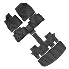 3 Rows Floor Mats & Trunk Cargo Liner for 2020-25 Kia Telluride All Weather