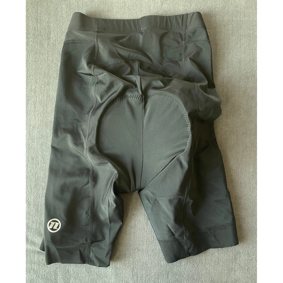 Pantalones Cortos de Ciclismo Acolchados Novara Para Mujer M Negros 5 Pulgadas Entrepierna Bicicleta Spandex Atléticos Foto 4 de 4
