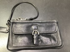 Coach Soho Vintage Leather Wristlet