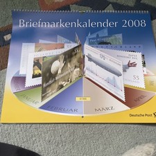 Briefmarkenkalender 2008 der Deutschen Post - Limitierte Auflage