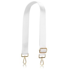 Allzedream Wide Purse Strap Replacement Crossbody Shoulder Bag Adjustable White