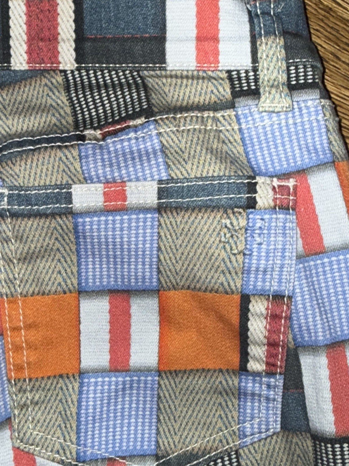 Tory Burch-Runway Collection-Patchwork Cropped St… - image 10