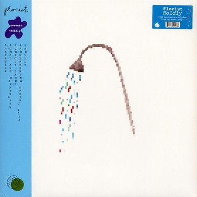 Florist - Holdly EP 10 Year Anniversary Blue Splatter  (2026 - US - Original)