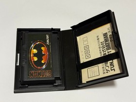 [FC] Batman Famicom software SUNSOFT Complete item with valuable postcard Good