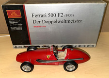 1:18 CMC 1953 Ferrari 500 F2 Der Doppelweltmeister Red Diecast Model Car