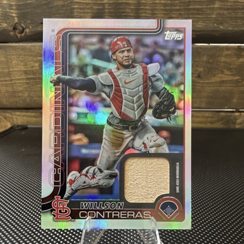 Topps 2025 Series 2 Willson Contreras Game-Used #472 Cardinals MLB Card