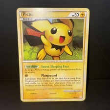 Pichu Rare Normal HeartGold SoulSilver 28/123 NM on eBay