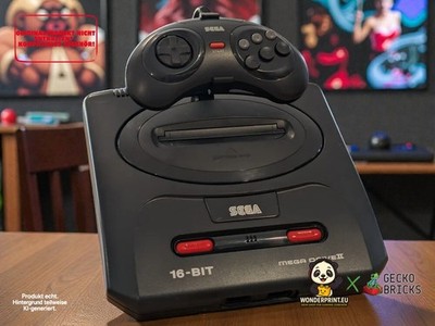 Halterung kompatibel mit Sega Genesis 2 Mega Drive 2 Display Ständer Aufsteller