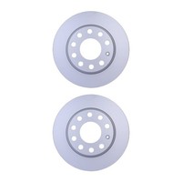 2 Bremsscheiben Voll Ø 68 Mm 11,9 Mm Hella Passend FüR U.A. Audi A4