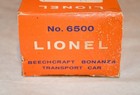 ORIGINAL EMPTY BOX FOR LIONEL 6500 BEECHCRAFT BONANZA TRANSPORT CAR - POSTWAR — photo 5