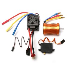 Fr WLtoys 12428 144001 Brushless Motor Regler Kit 3650 60A mit Metallsteuerung