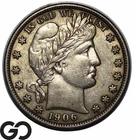 1906 Barber Half Dollar, Choice Uncirculated+