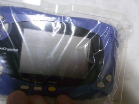 Bandai WonderSwan Swan Crystal Blue Violet Console System Power On Tested Japan