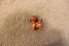 Vintage Fischer Price Little People Brown Dog