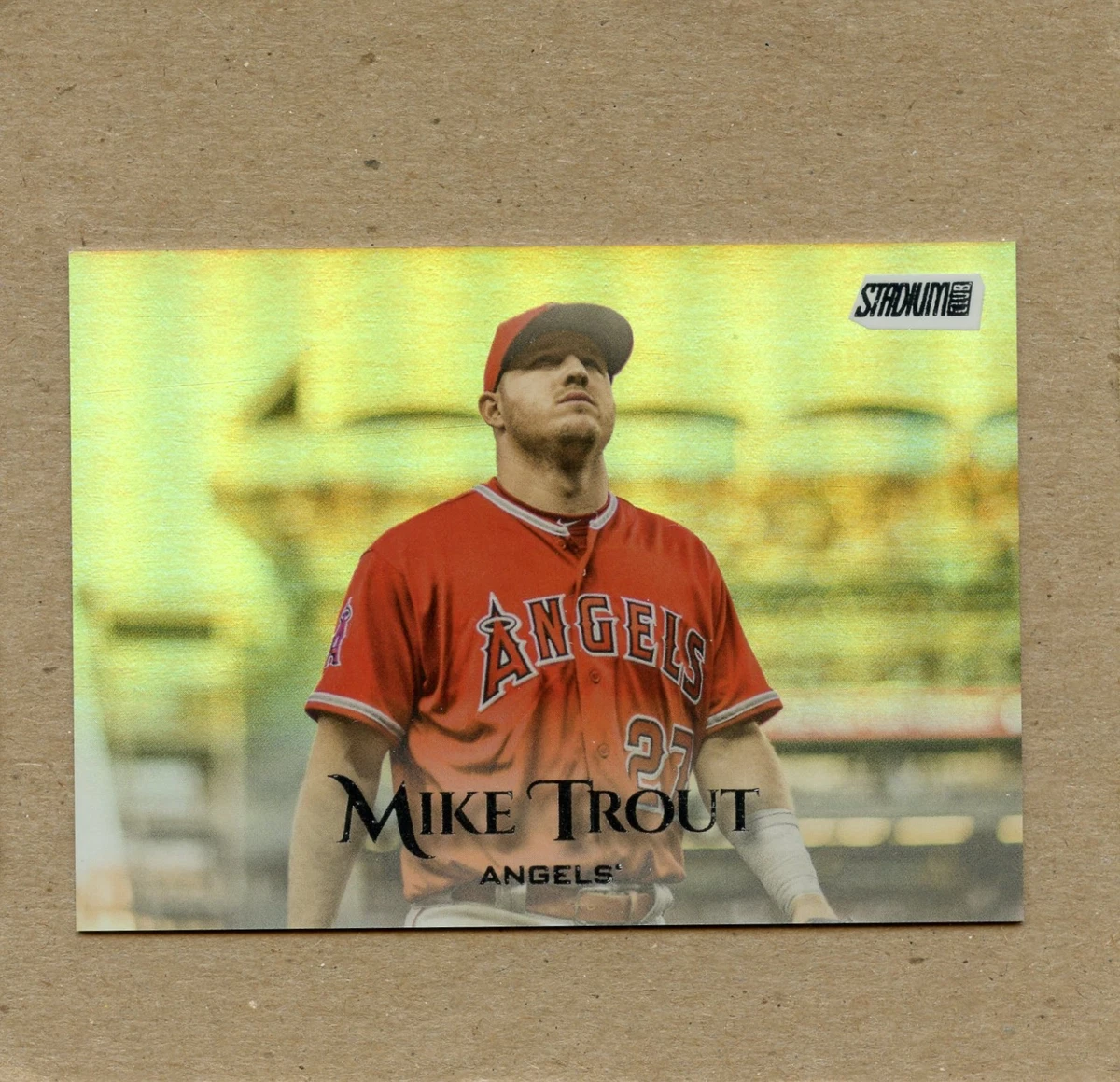 Topps Mike Trout Serial Numbered Baseball Sports Trading Card