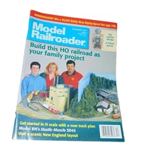 Model Railroader DECEMBER 1997 HO Railroad Family Project N Scale SD45 Train