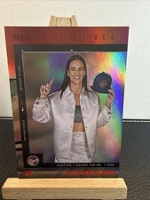 2025 Panini Caitlin Clark Chronicled WNBA Card #60 Red Foil SP Fever