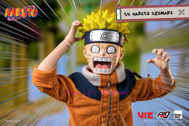 Em Estoque 100% Original Threezero 3z0259 Figzero Uzumaki Naruto 1