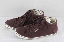 TAOS TOP STAR SNEAKERS NEW WOMEN'S SIZE 7 DISTRESSED BORDEAUX