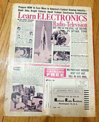 REAL ACTION Magazine 1963 Nazi Torture,Hitler's Army of Vice,Pinups, Sleazy Pulp - Picture 19 of 19