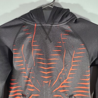 Spyder Brand Kids Size S Red Spider Web w/ Spider on Black Hoodie