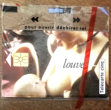 TELECARTE 5U LOUVE FEMME RÉF PHONECOTE Gn105 PHONECARD SCHEDA CARTE TELEFONKARTE