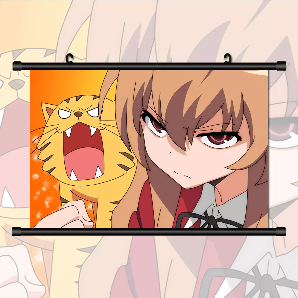 Toradora! Aisaka Taiga Anime HD Canvas Print Wall Poster Scroll Room Decor