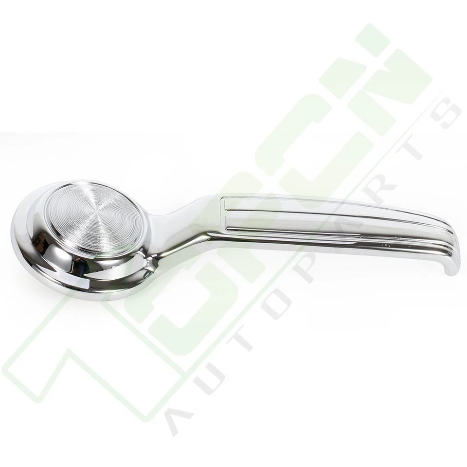 Manija de puerta interior cromada delantera izquierda derecha o derecha derecha derecha para camioneta Chevy GMC Foto 2 de 4