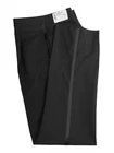 New Men's Black Tuxedo Pants with Satin Stripe 100% Wool 36" Waist Regular Rise
