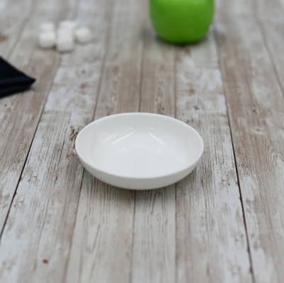 [ Set of 12 ] SOY DISH 4'' | 10 CM White