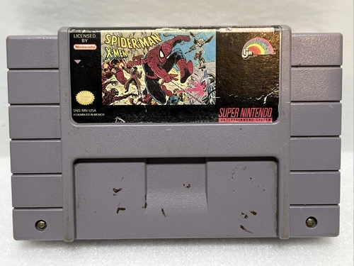 Spider-Man and the X-Men in Arcade's Revenge (Super Nintendo, 1992) SNES TESTED