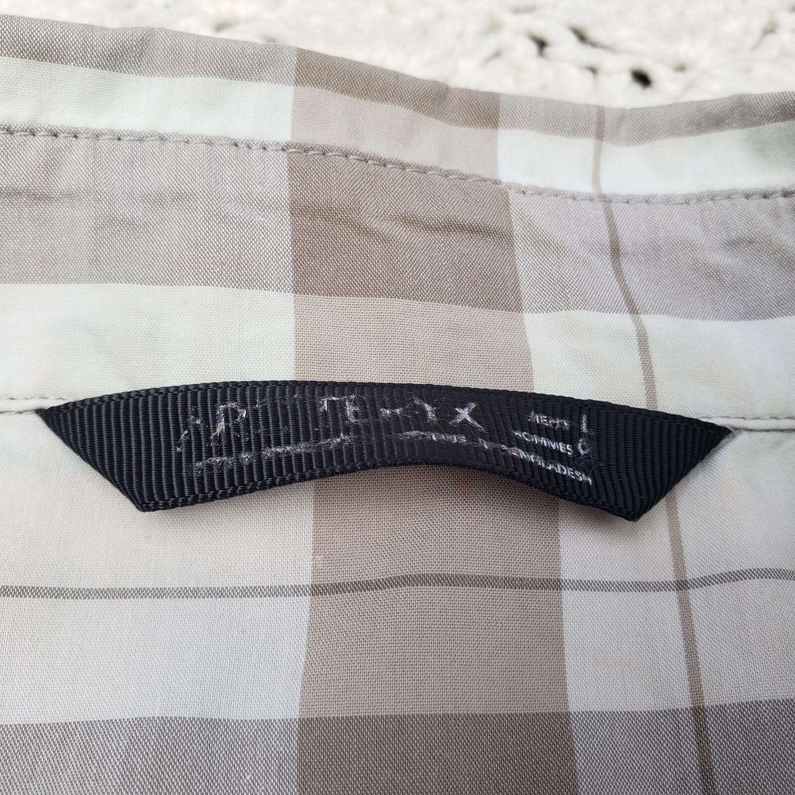 Camicia Arc'teryx da uomo Brohm a quadri maniche corte escursionismo outdoor marrone grande