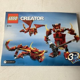 Lego Creator Fiery Legend (6751)