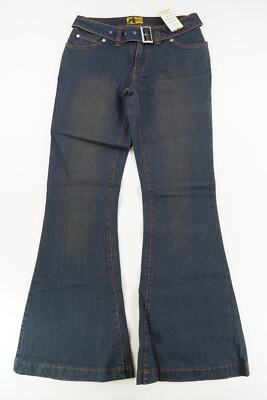 Screw Threads Jeans Britney W28 L30 28/30 blau stonewash Schlaghose Denim C510