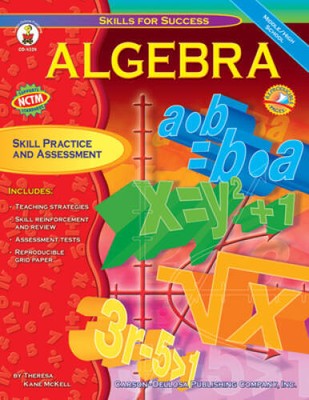 Algebra: Skill Practice and Assessment for Middle/High School (Skill - VERY GOOD